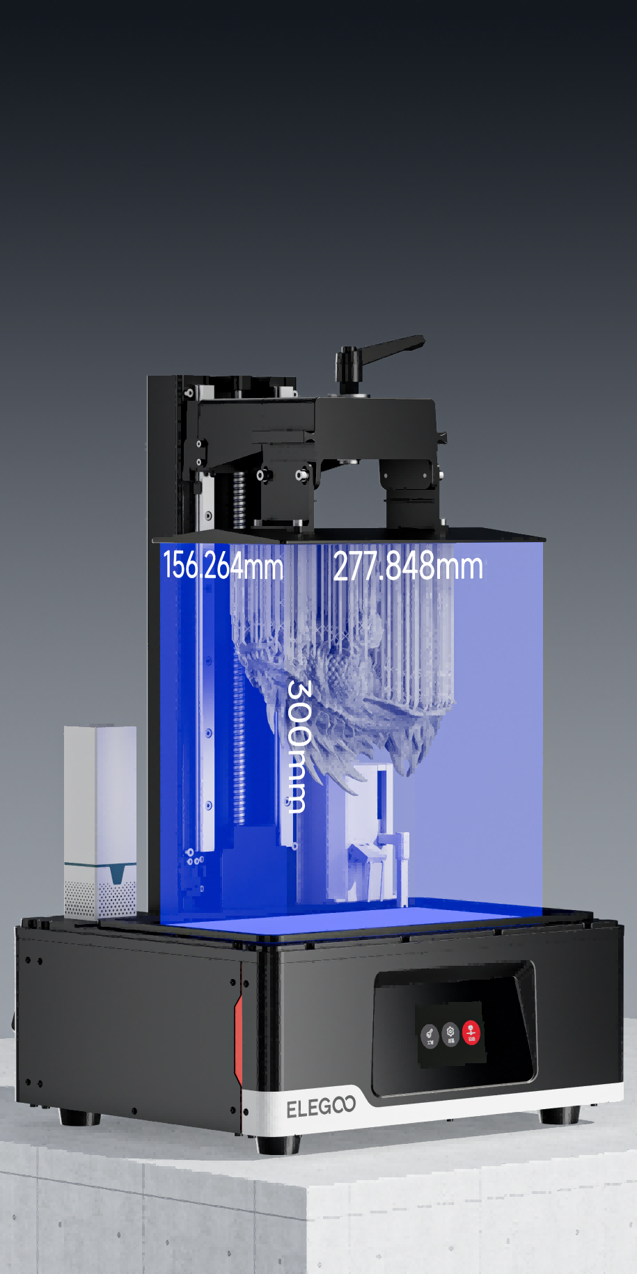 千元级激光雕刻机+升级版超大尺寸光固化3D打印机！ELEGOO爱乐酷新品上市KAIYUN(图14)