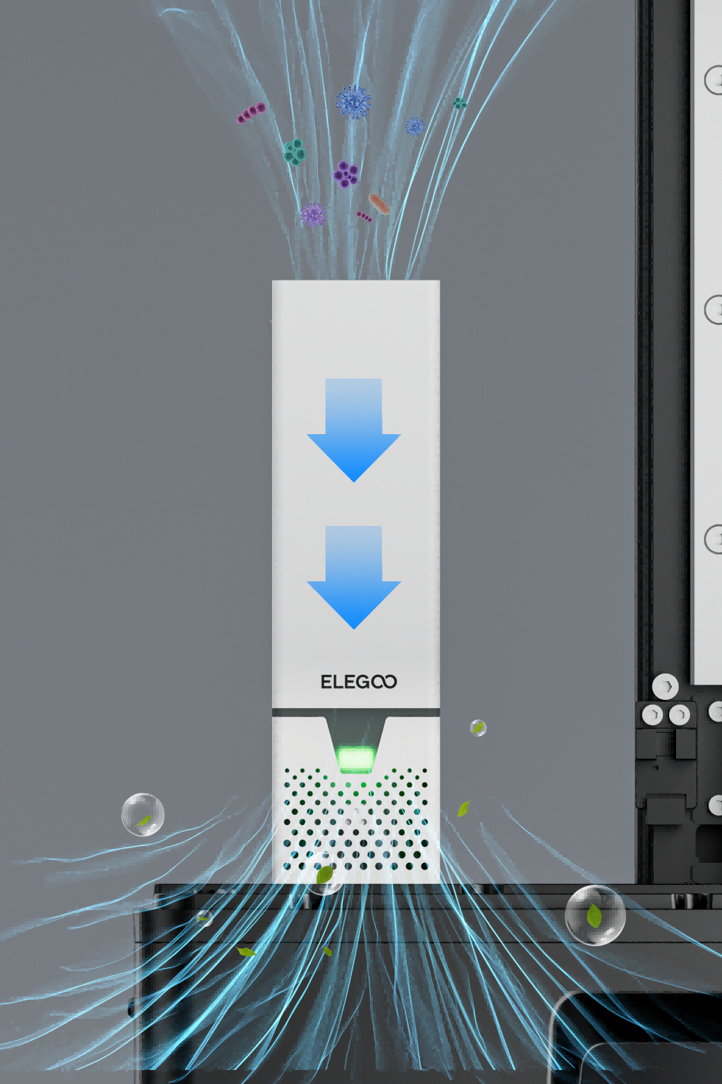 千元级激光雕刻机+升级版超大尺寸光固化3D打印机！ELEGOO爱乐酷新品上市KAIYUN(图19)